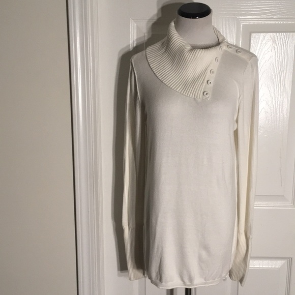 American Eagle Outfitters Sweaters - American Eagle Button Neck Tunic Sweater-XL